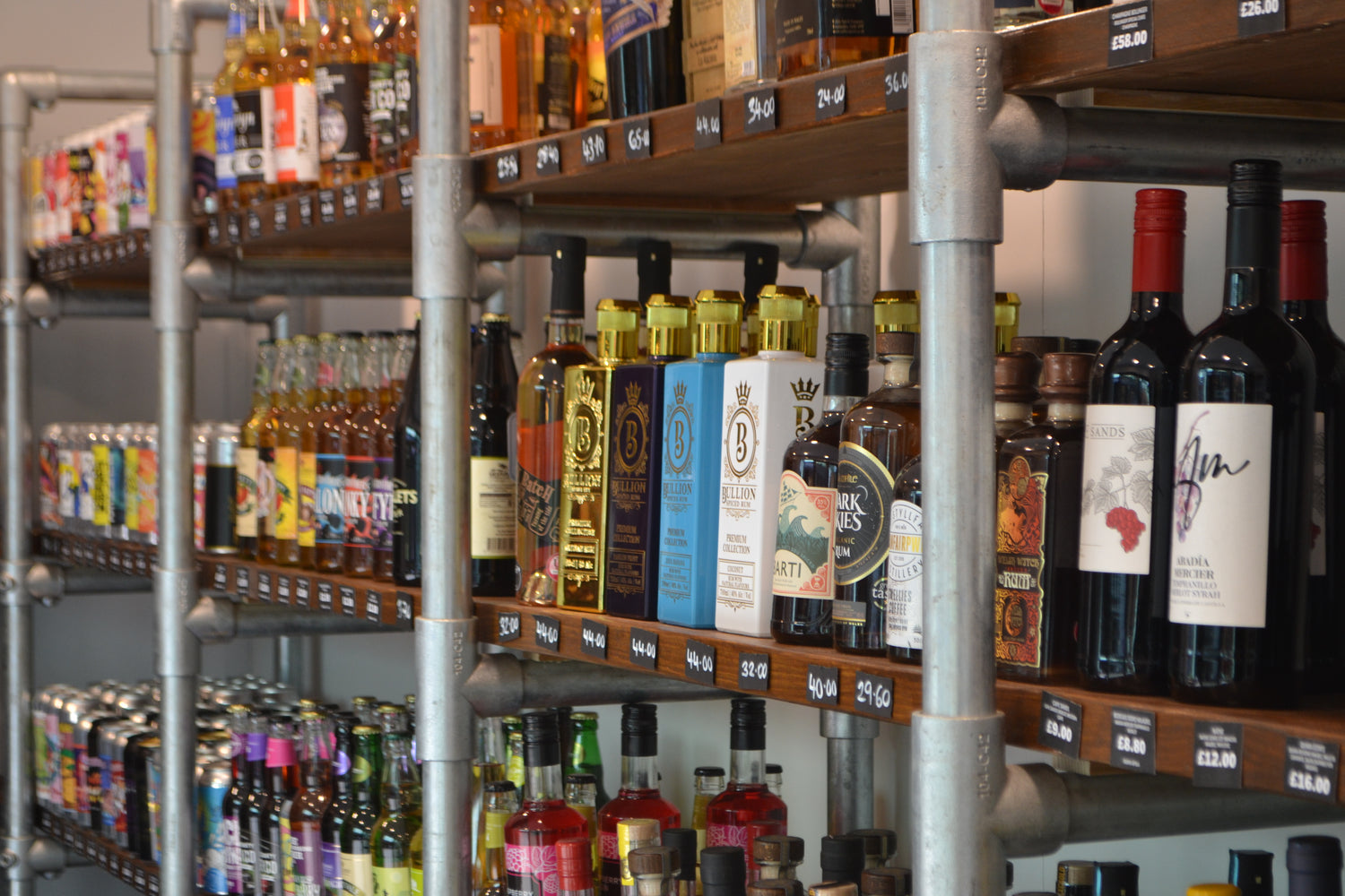 Lockup Bottle shop spirits