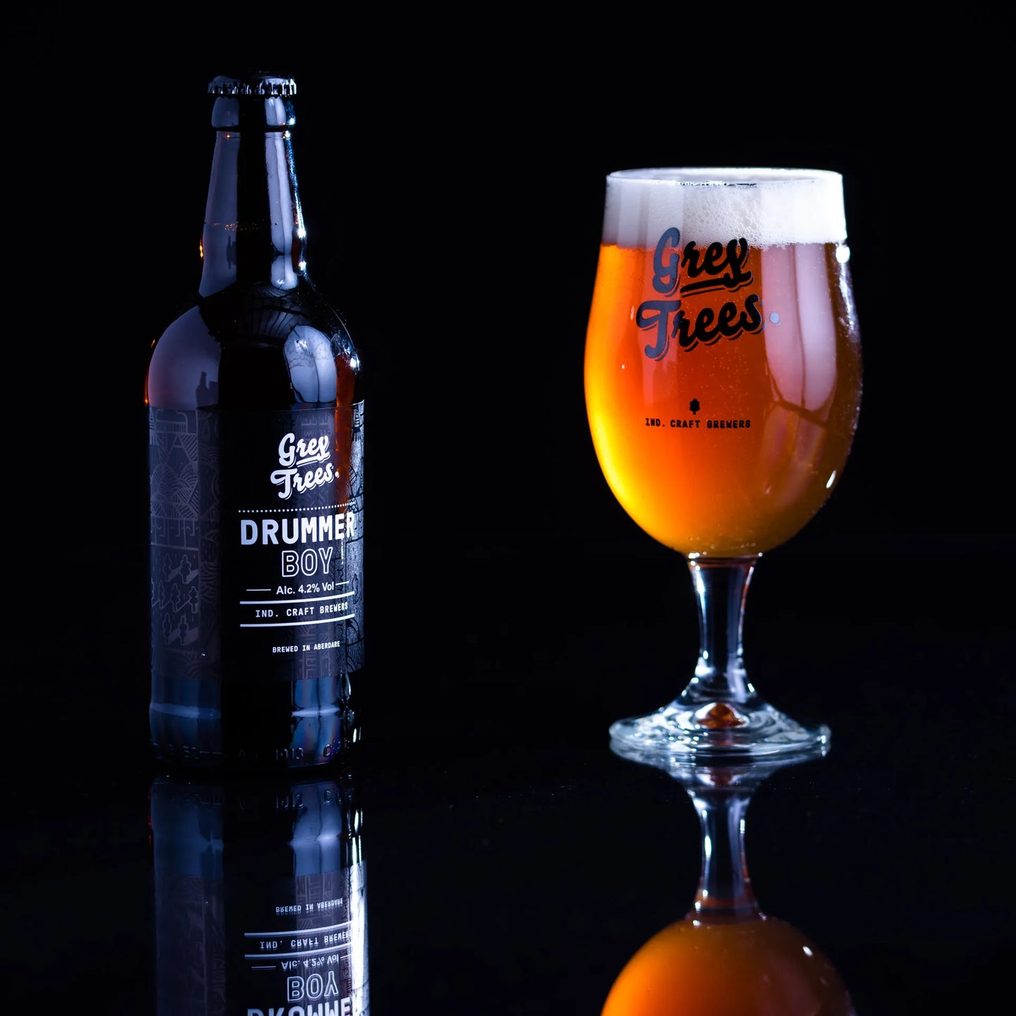 Lockup Bottle Shop - Grey Trees - Drummer Boy   4.2%