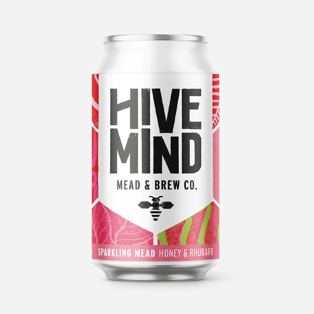 Lockup Bottle Shop - Hive Mind Mead - Honey & Rhubarb 3.4%