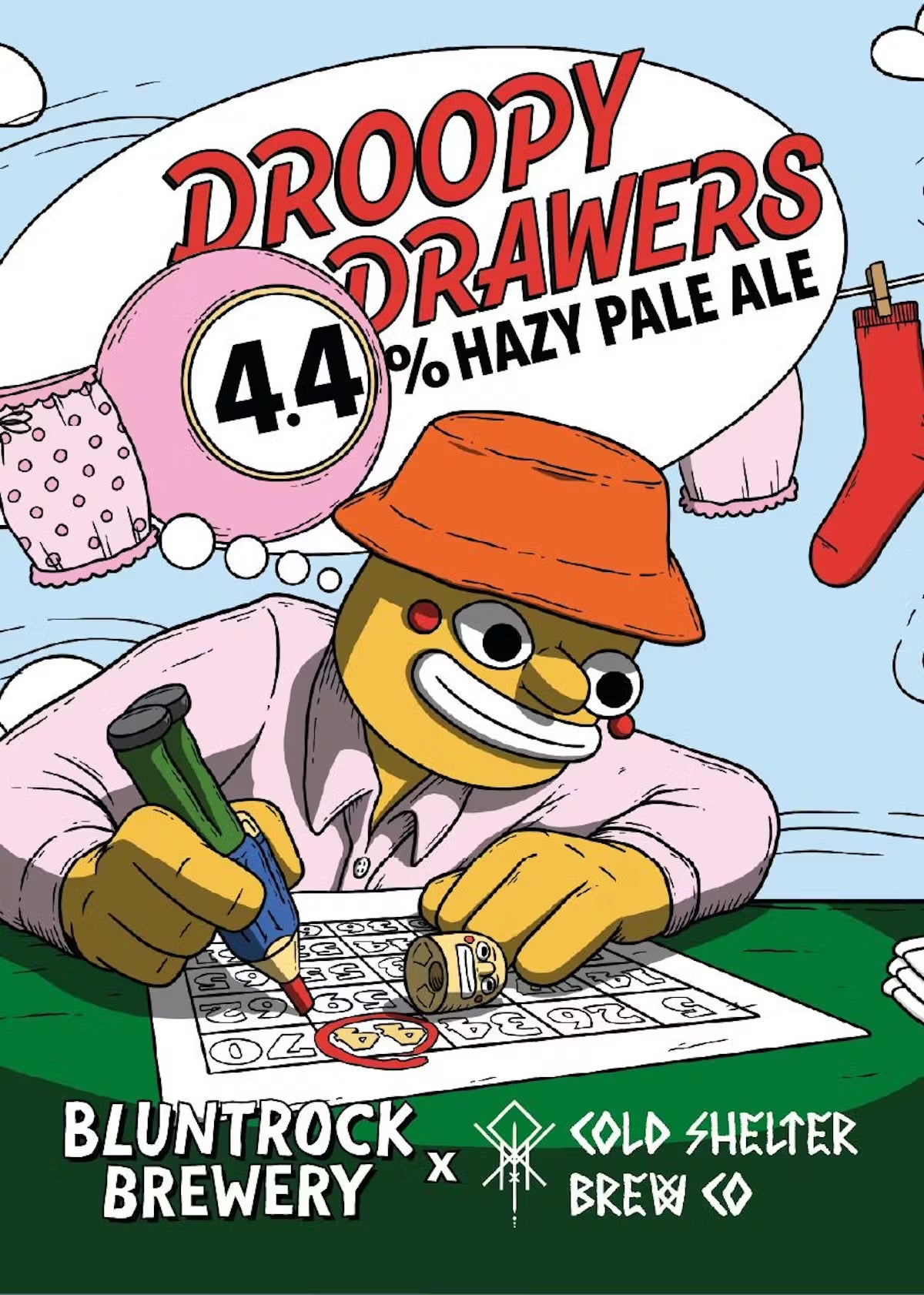 Cold Shelter - Droopy Draws w/ Bluntrock Brewery 4.4%