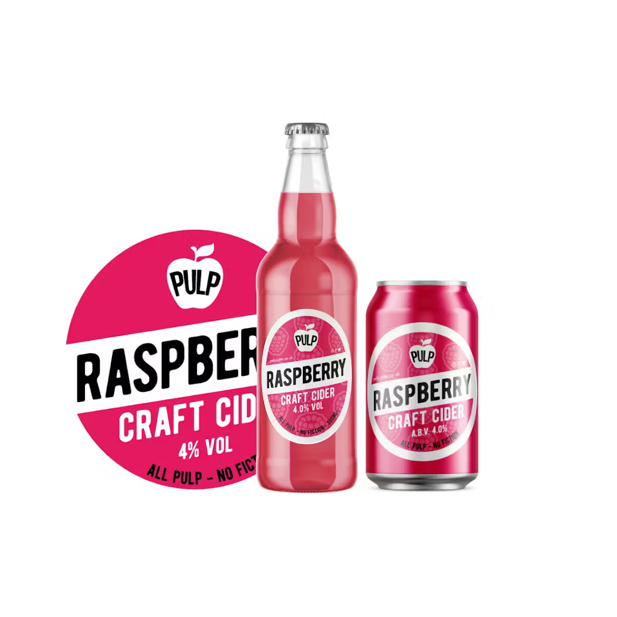 Pulp Cider - Raspberry 4.0%