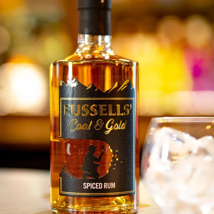 Lockup Bottle Shop - Fussells Spirits - Coal and Gold Spiced Rum 37.5%