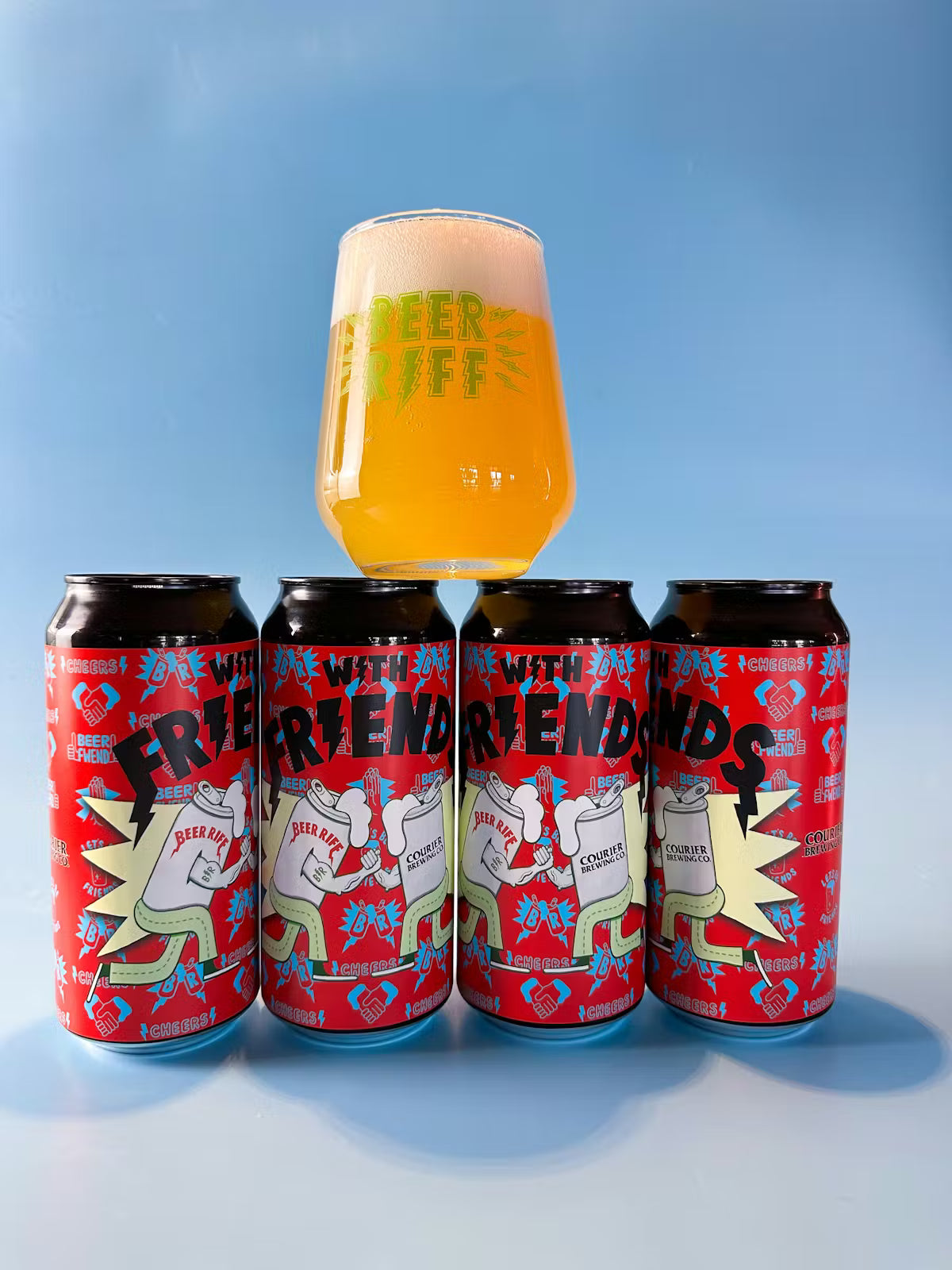 Beer Riff - With Friends... Courier Brew Co 6.0%