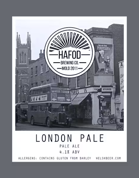 Hafod Bewing - London Pale   4.1%