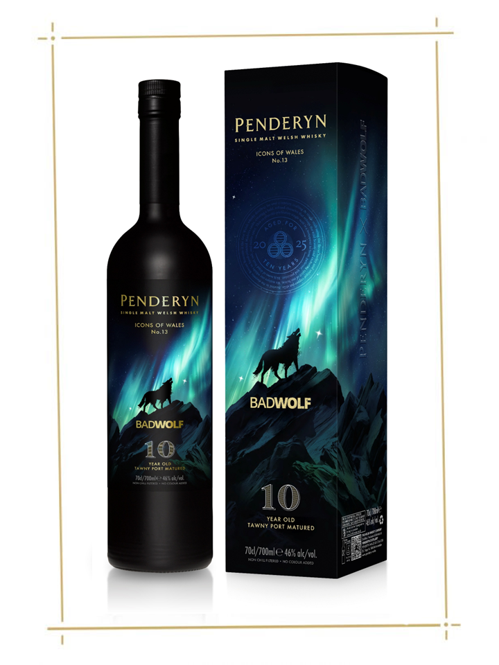 Penderyn - Icons of Wales No 13 - Bad Wolf   46.0%