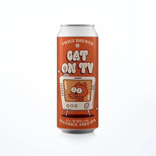 Twice Brewed - Cat On TV   0.5%