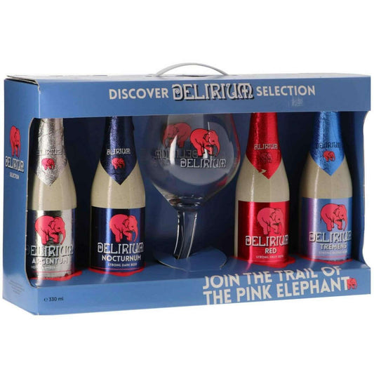 Delirium - Delirium Discovery Gift Pack    4 x  33cl & Glass   8.4%