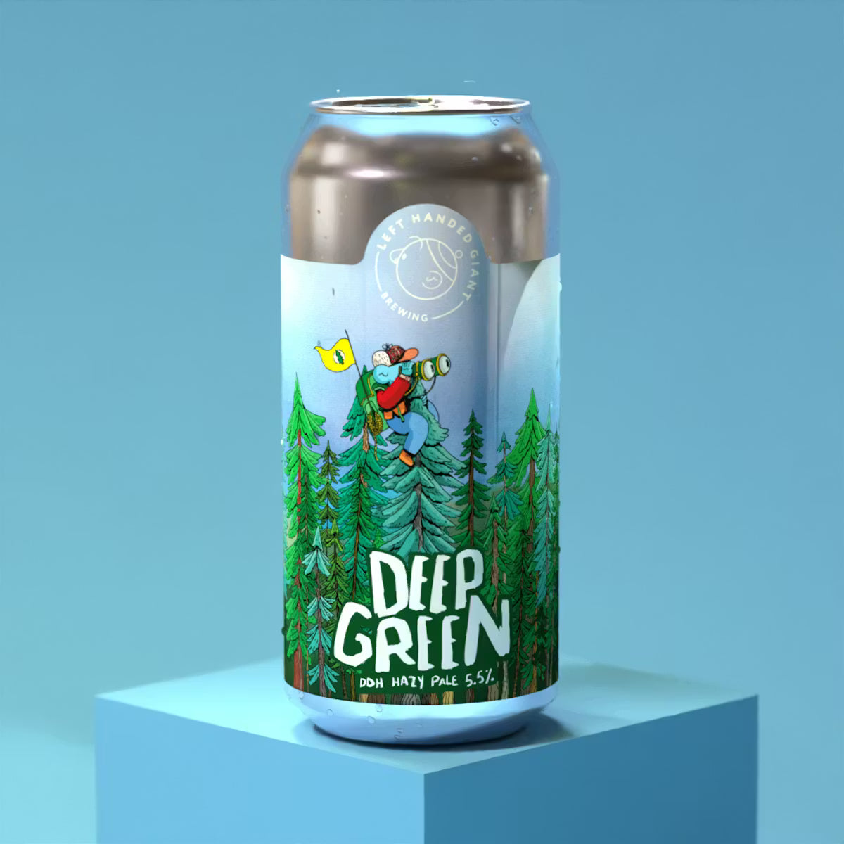 Lockup Bottle Shop - Left Handed Giant - Deep Green   5.5%