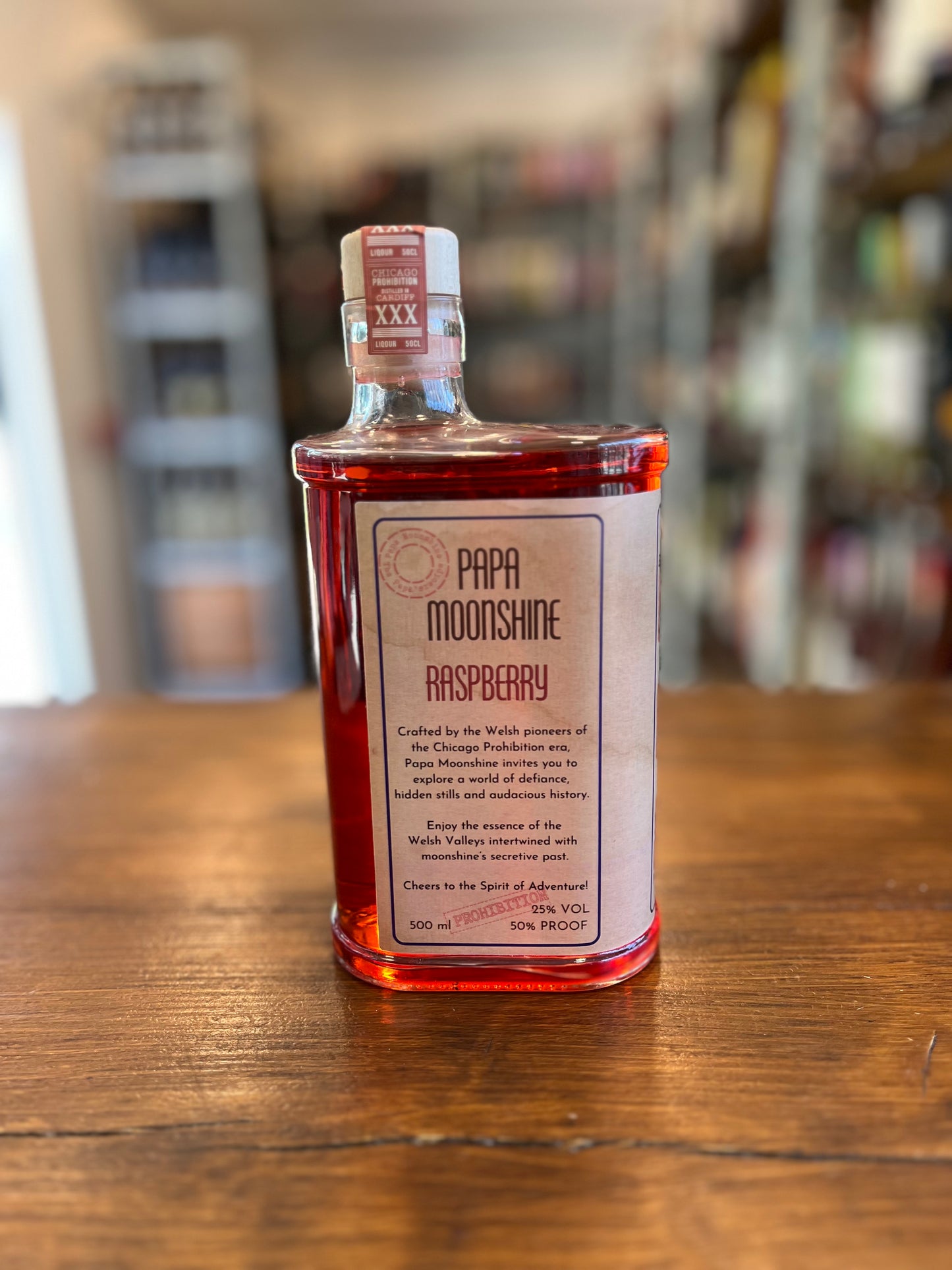 Lockup Bottle Shop - Papa Moonshine - Raspberry   25.0%