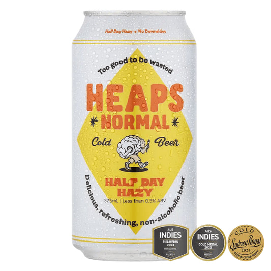 - Heaps Normal Half Day Hazy    0.5%