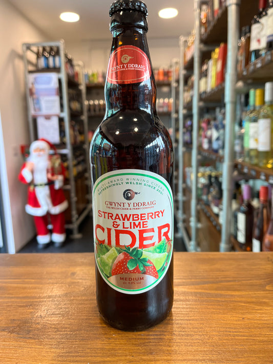 Gwynt y Ddraig - Strawberry & Lime   4.0%