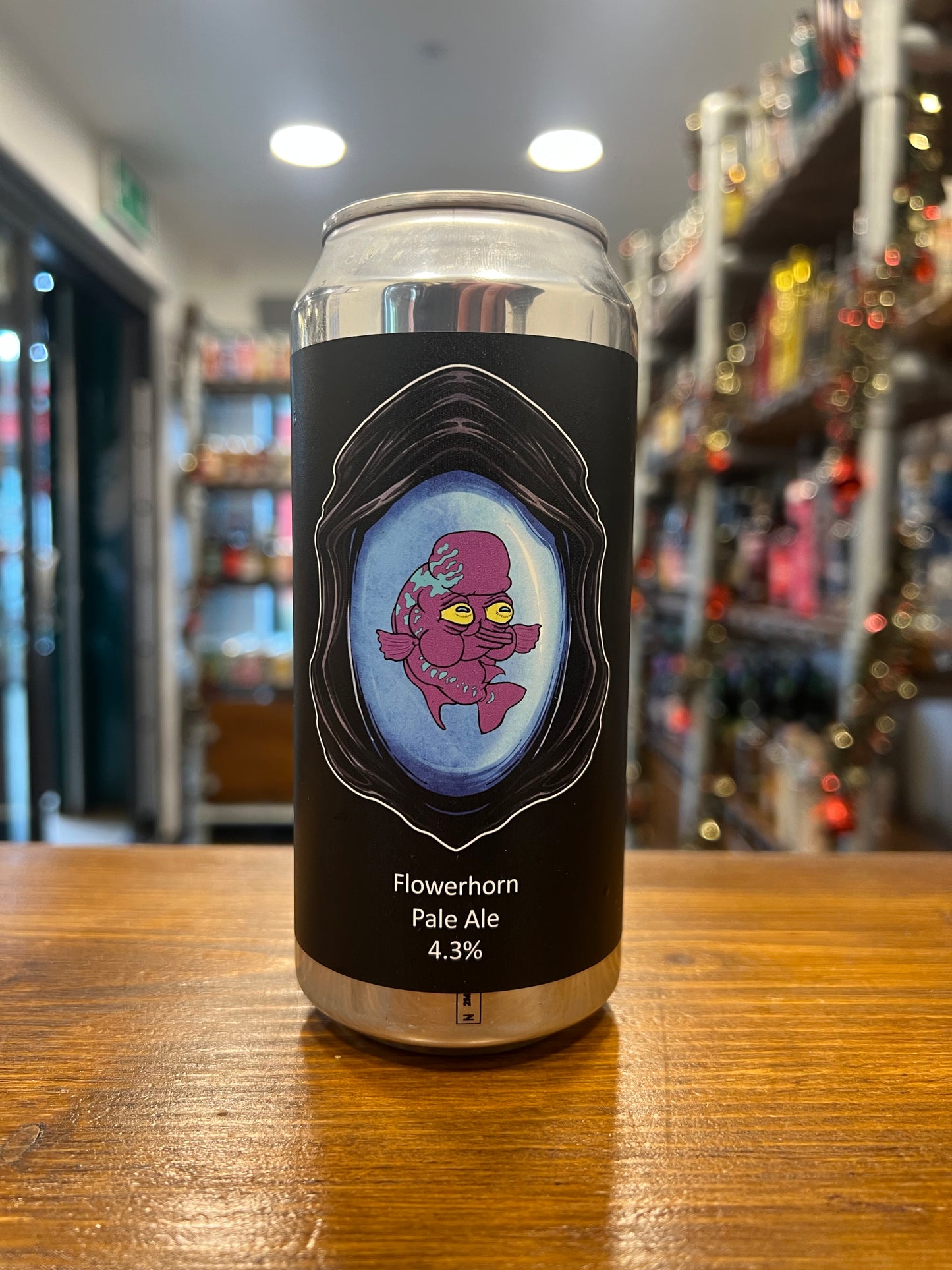 Dark Element - Flowerhorn- Birthday Beer   4.3%