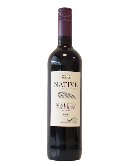 Native Cuvée Côt Francais Malbec, Pays d'Oc   13.0%