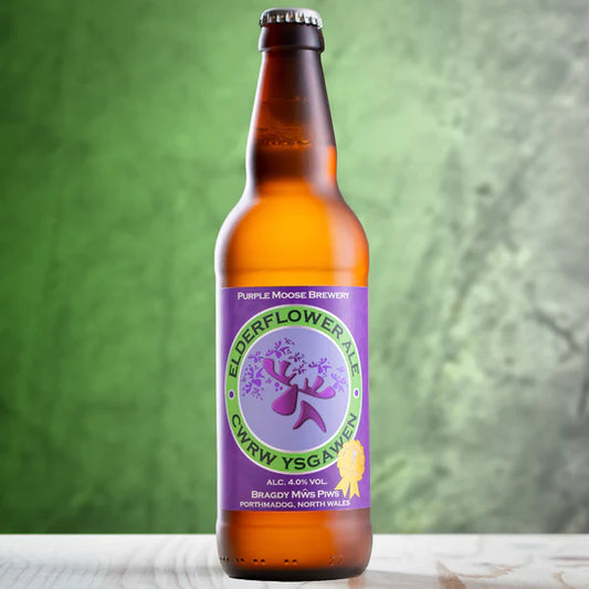 Purple Moose - Cwrw Ysgawen/Elder Flower Ale  4.0%