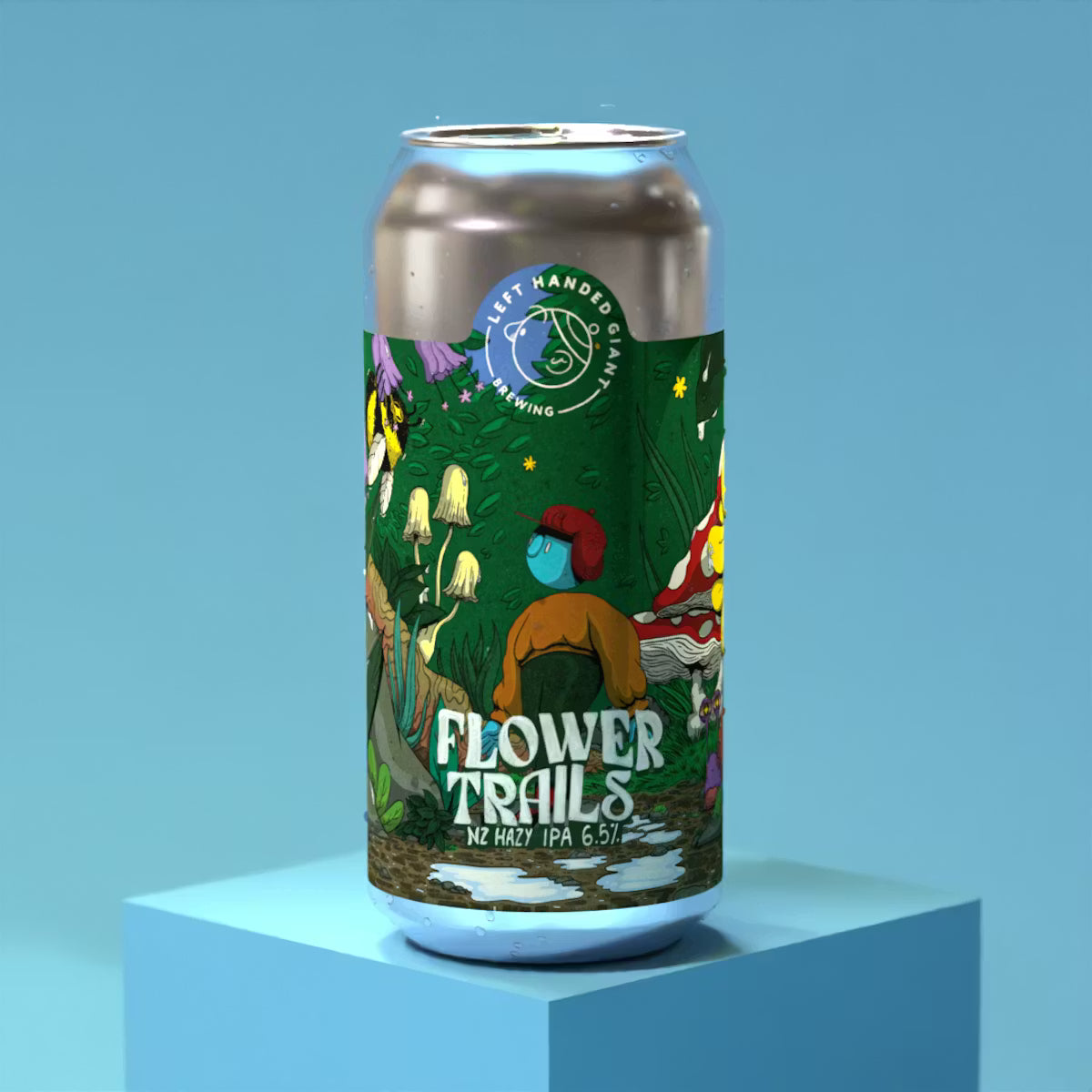 Lockup Bottle Shop - Left Handed Giant - Flower Trails   6.5%