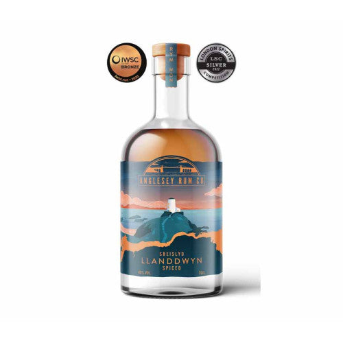Anglesey Rum - Llanddwyn Spiced Rum   40.0%