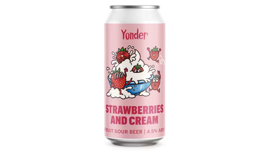 Yonder - Strawberries & Cream   4.5%
